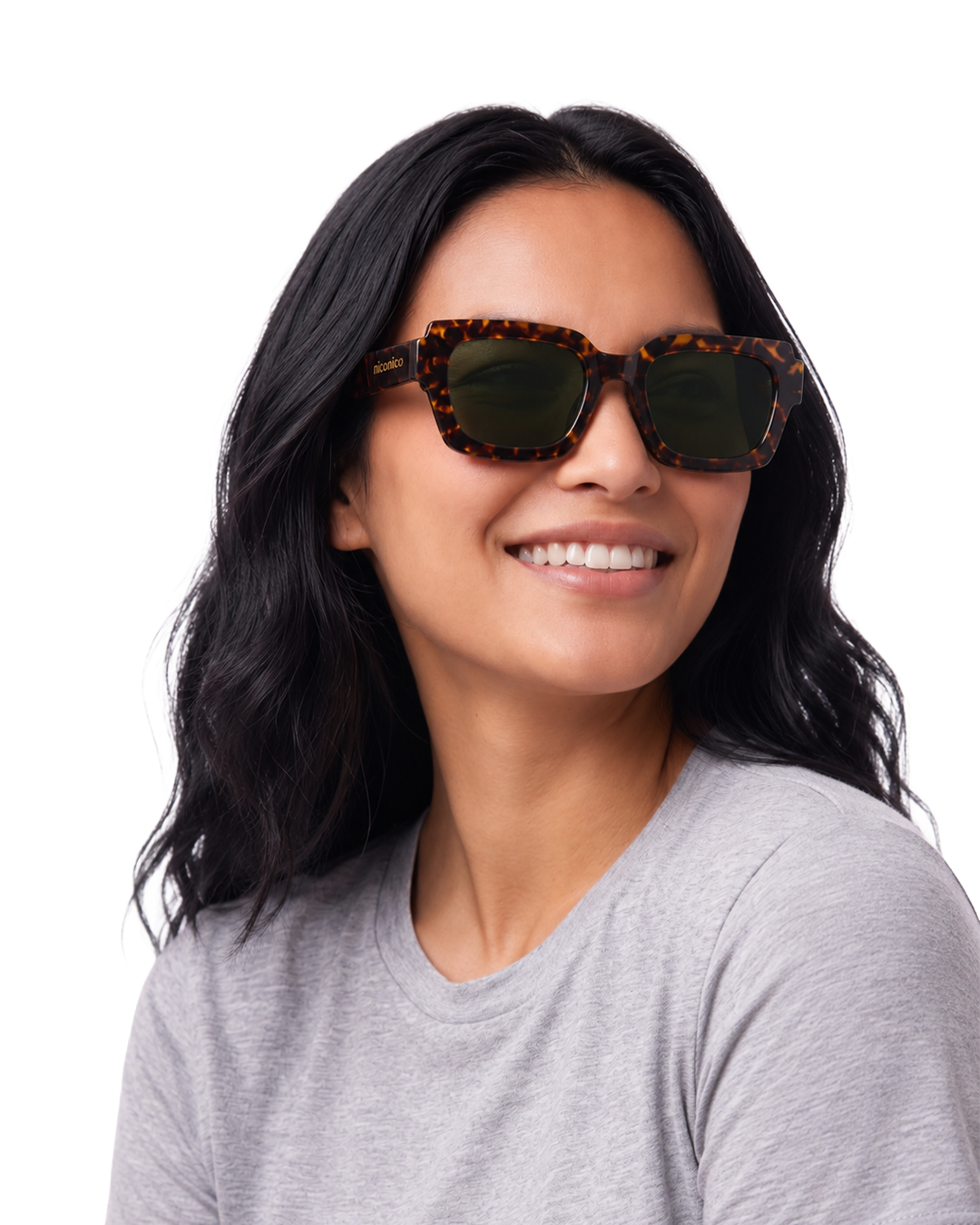 Sunglasses Turtle Shell - Black