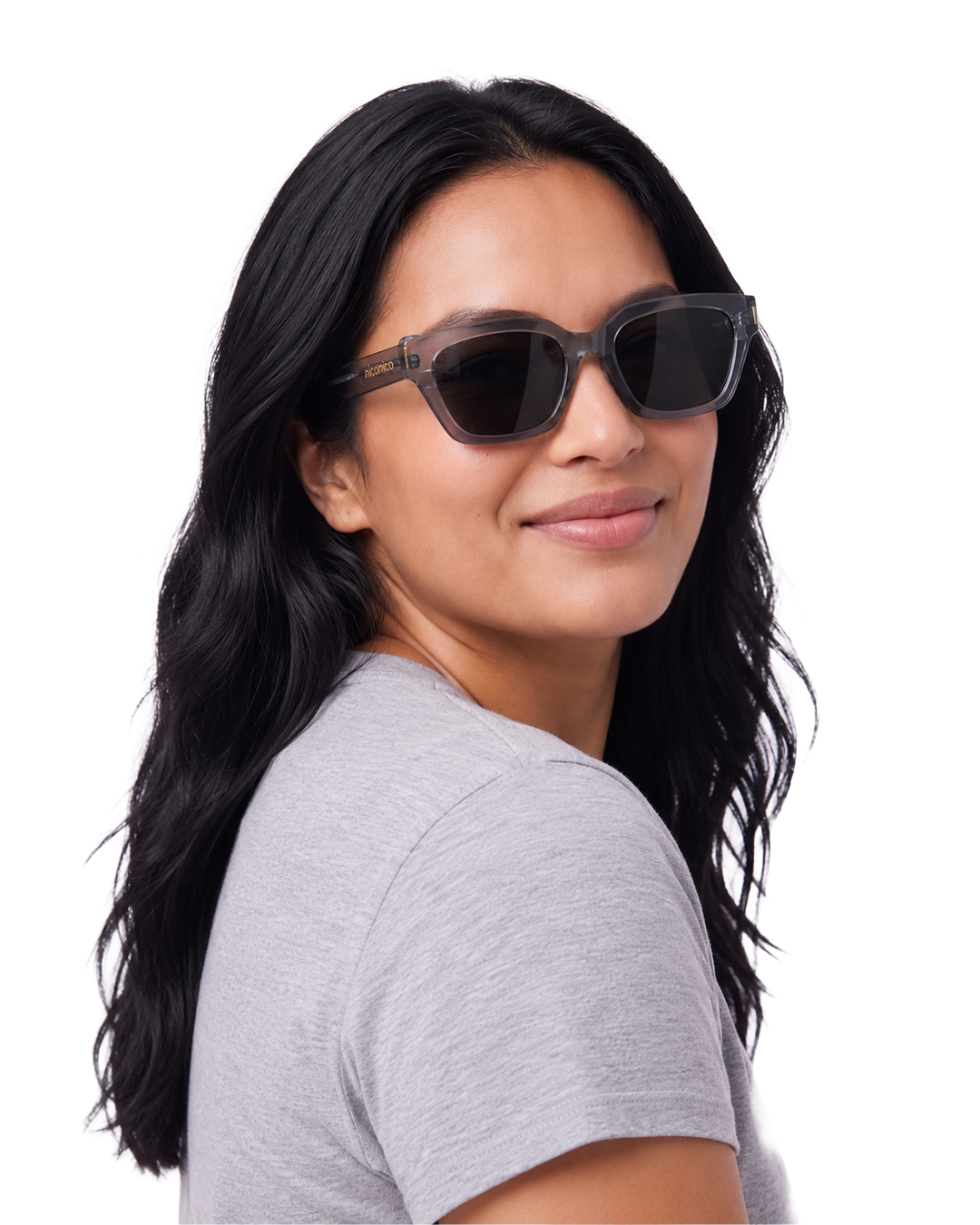 Sunglasses Amber - Black