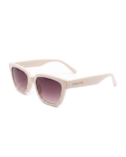 Sunglasses Maroon - White