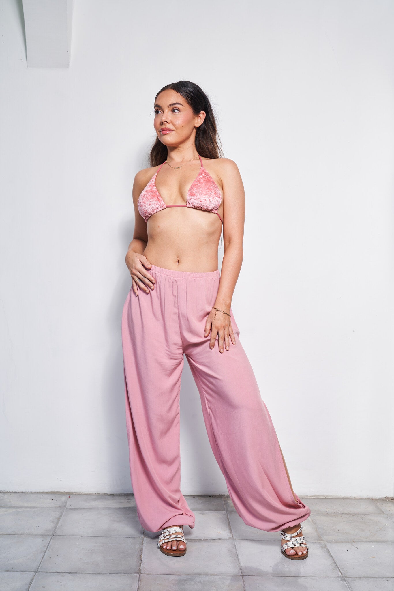 Delaney pants – Pink