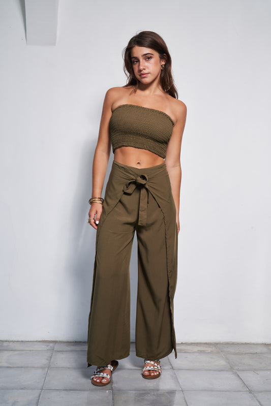 Karachi top – Olive